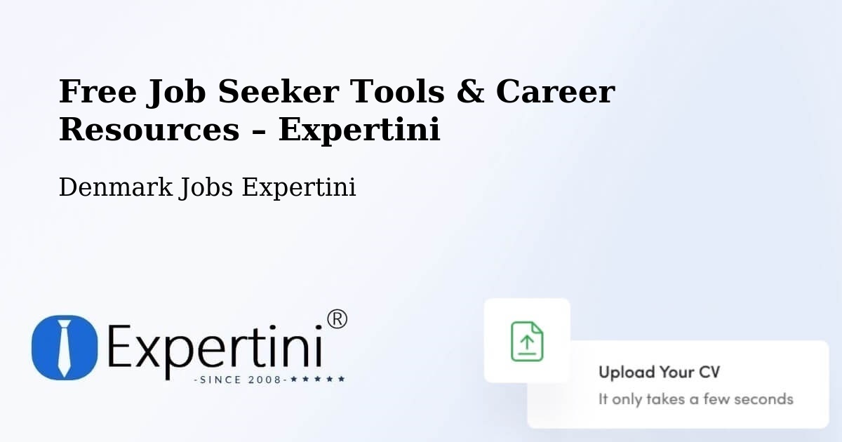 Free Job Seeker Tools & Career Resources – Sunds - Sunds, Denmark Jobs Expertini